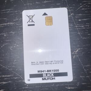 MUTOH INK Smart Chip Card Ms41- Black